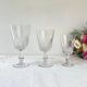6 verres à vin blanc vintage