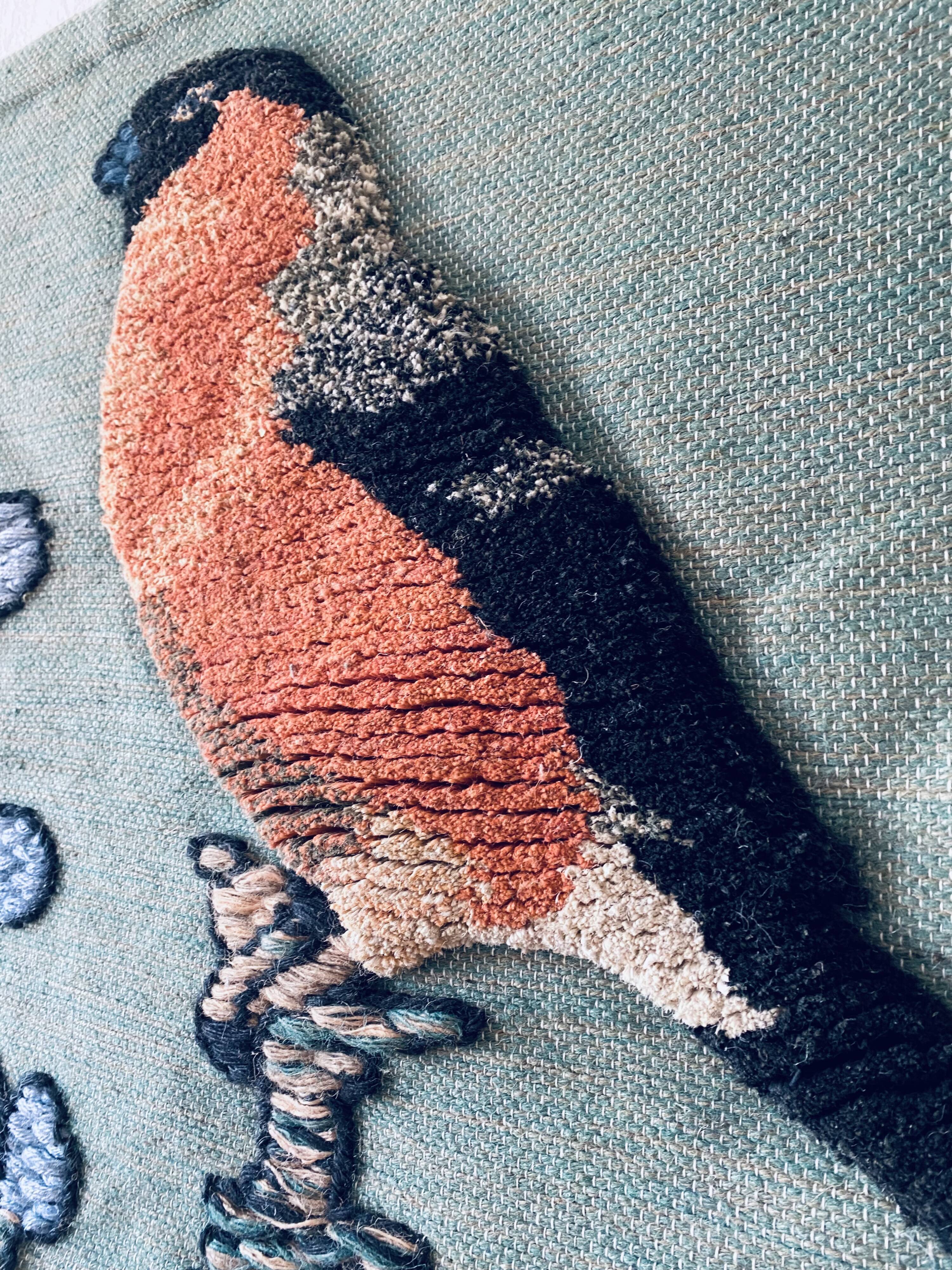 Vintage wall weaving