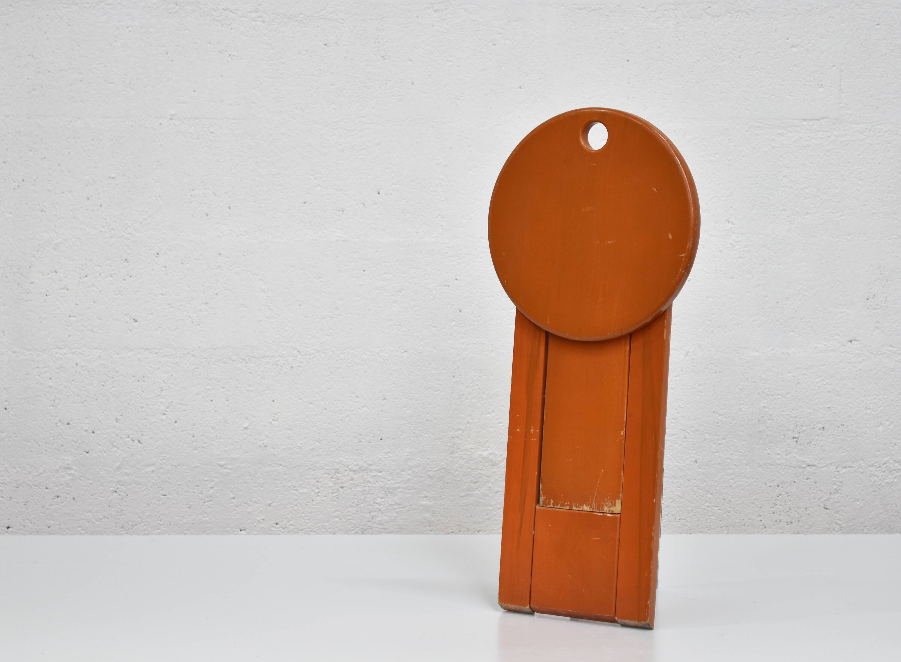 Vintage wooden folding stool