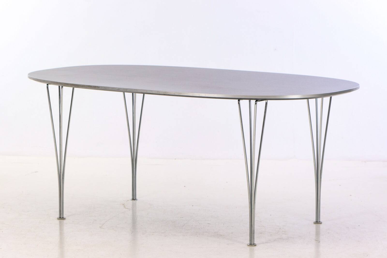 Superellipse table limited edition numbered by Bruno Mathsson and Piet Hein - Denmark 70s/80s