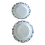 Antique Gien plate, Etruscan model