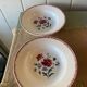 Antique Sarreguemines Prairial plates from the 1930s