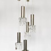 Vintage 70s waterfall chandelier