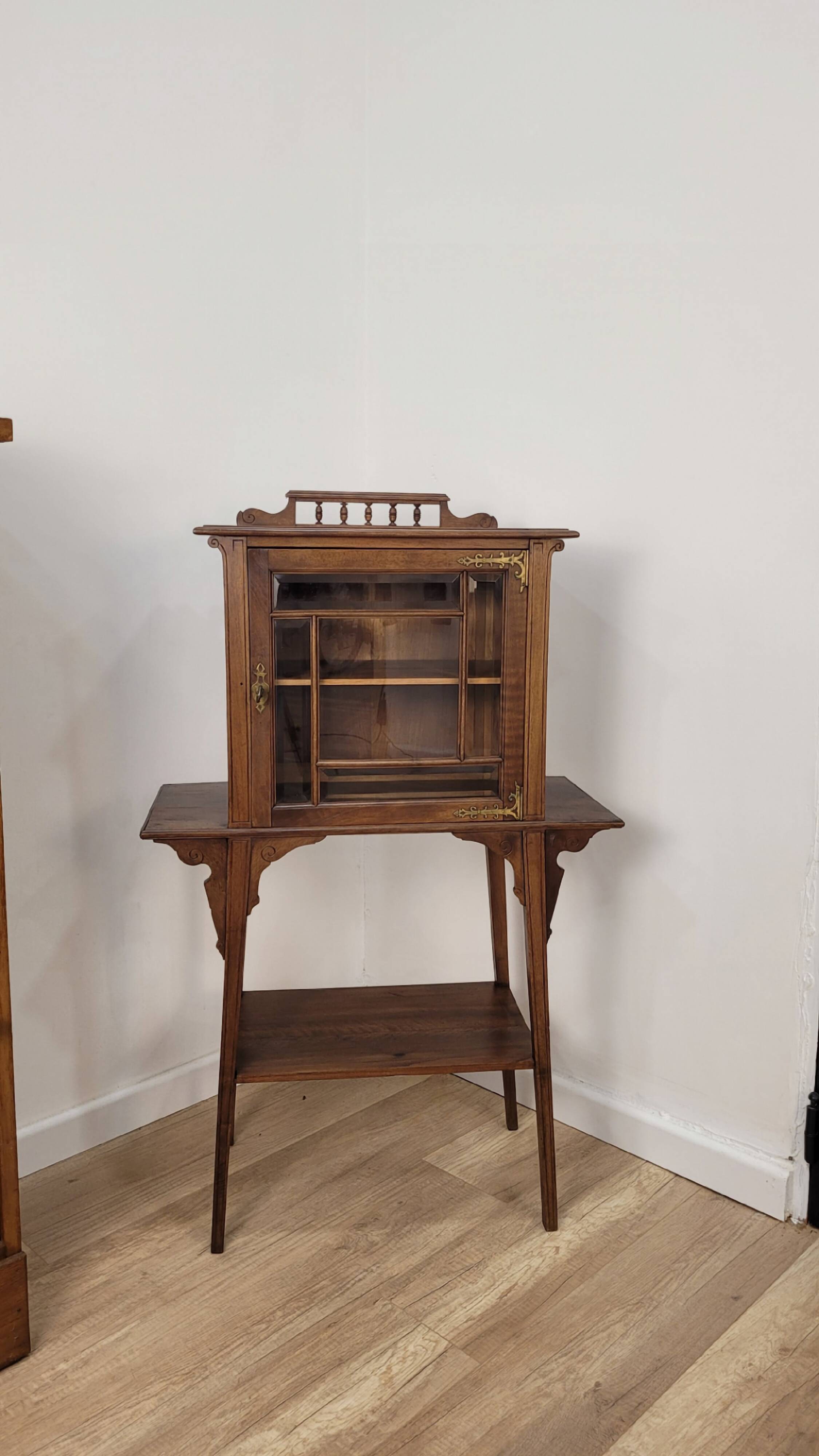 Art Nouveau display cabinet