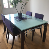 Set of 4 Finn chairs by Ligne Roset