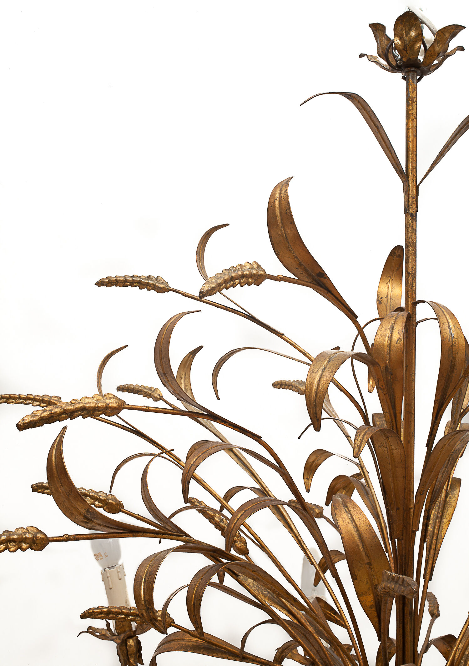 Chandelier sheaf of wheat 10 fires by Hans Kogl