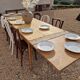 Table de ferme extensible