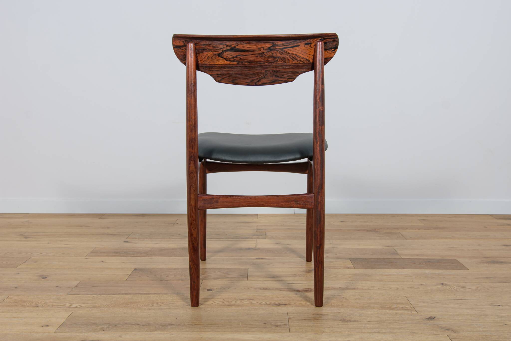 Chaises mid-century en palissandre, danemark, set de 4