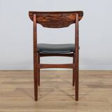 Chaises mid-century en palissandre, danemark, set de 4