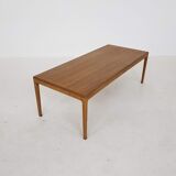 Scandinavian modern oak coffee table