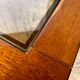 Table basse chrome bois et verre