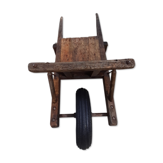 Sncf wood wheelbarrow 60 years