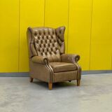 Vintage Handmade Chesterfield Recliner Armchair