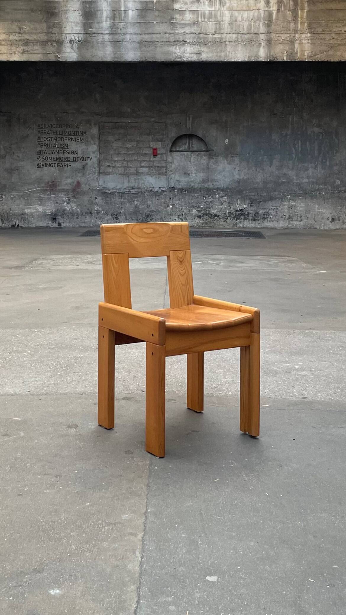 6 silvio coppola chairs