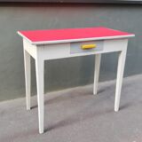 Table with two vintage matching stools