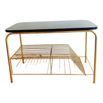 Vintage platinum furniture and vinyl holder