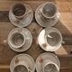 Vintage cups and saucers - set of 6