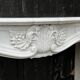 Louis XV style fireplace in Carrara marble circa 1980