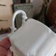 Antique white art nouveau porcelain cups