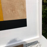 Set de 4 peintures abstraites