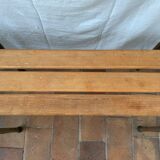 Vintage school bench
