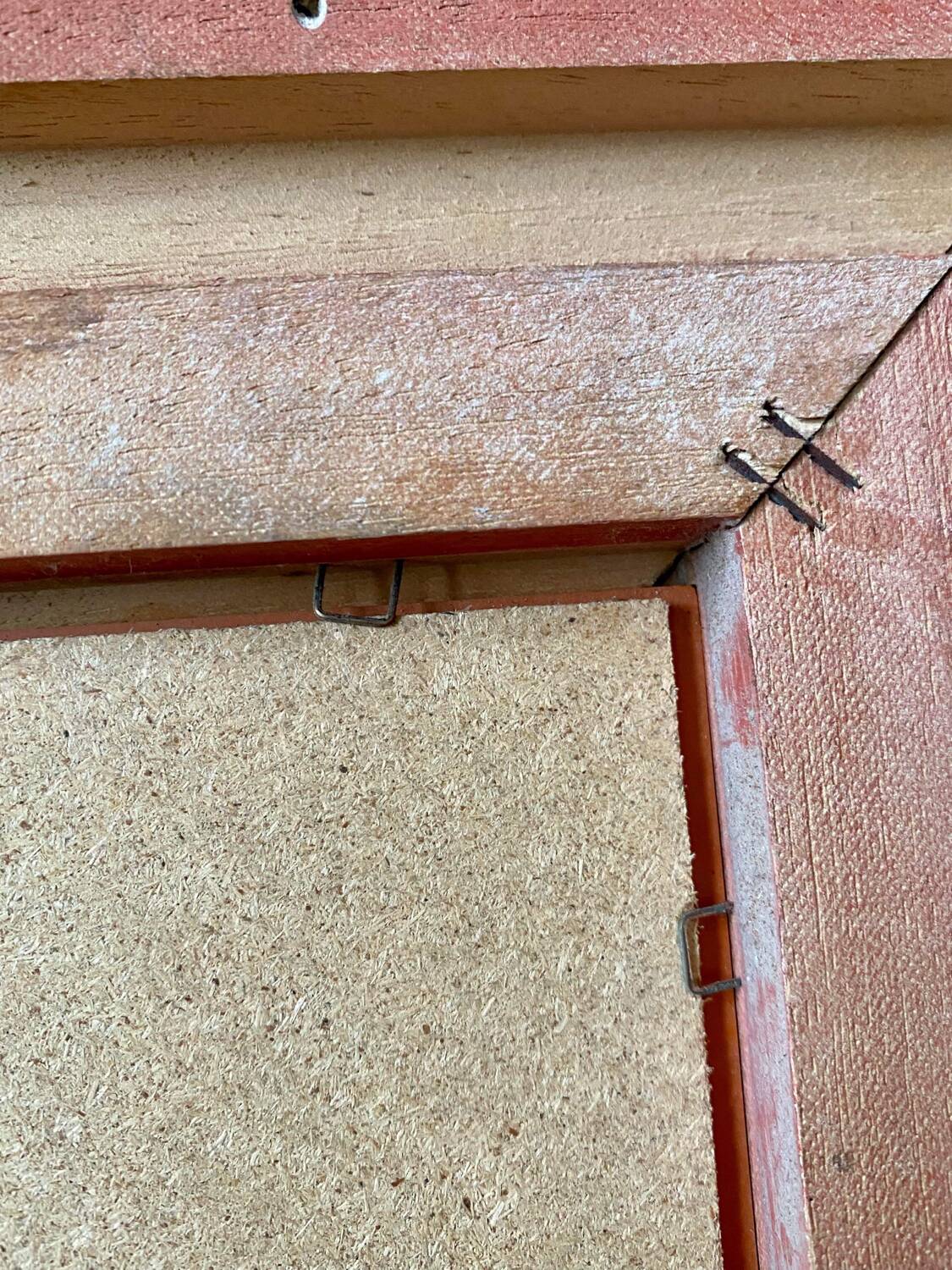 Large gilded wood mirror