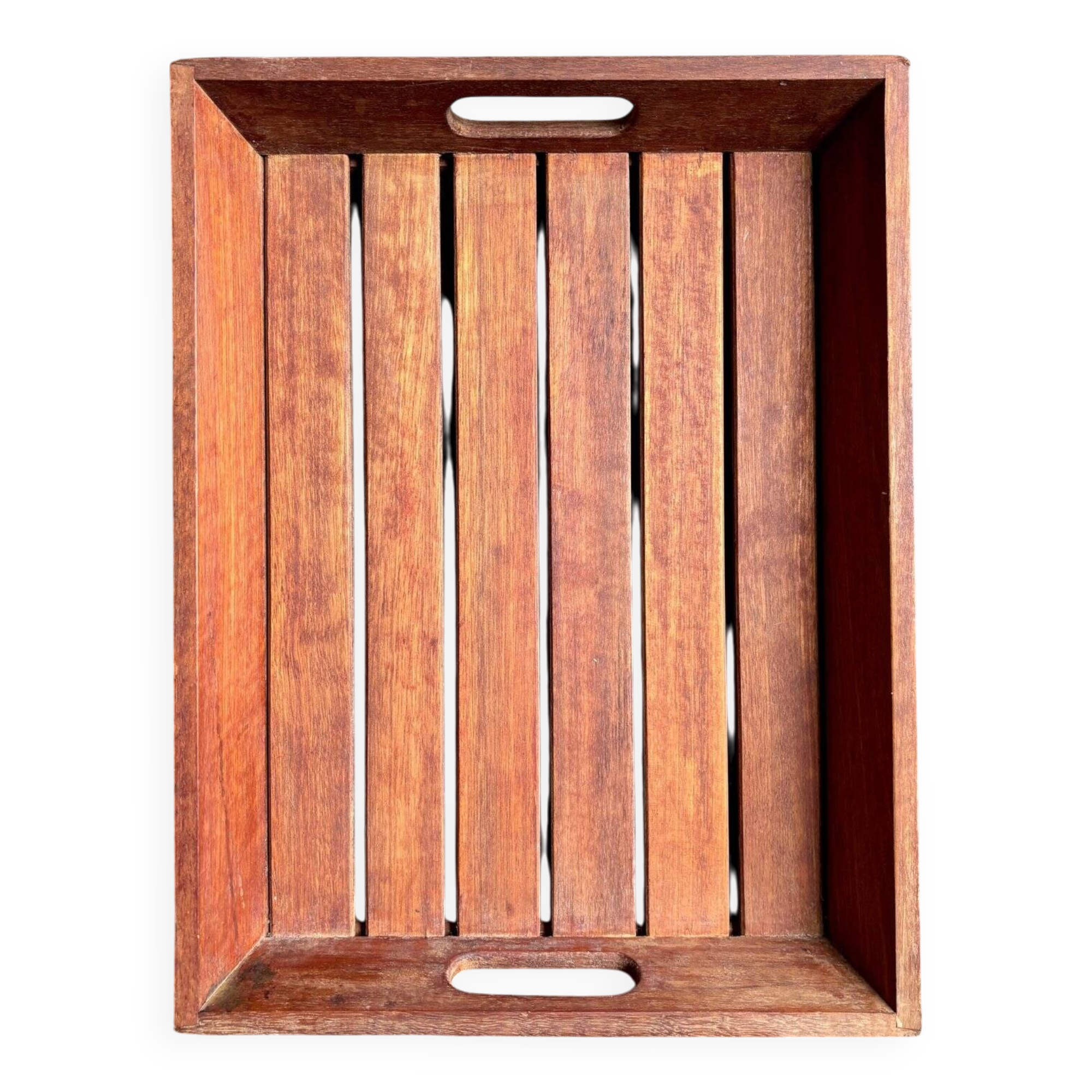 Dark laminated wood top