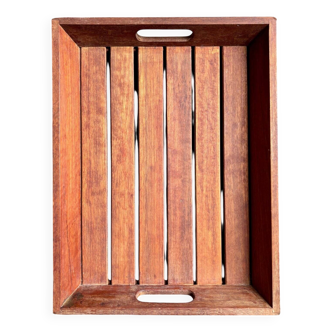 Dark laminated wood top