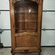 Louis XV style oak display case