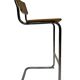 Vintage Cesca Design Bar Stools 80's design in chrome set of four