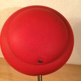 Vintage 50s red flexible desk lamp