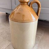 Glazed stoneware jar