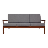 Senator Teak 3-Seater Sofa by Ole Wanscher for France & Son, Denmark, 1960s