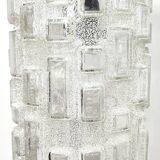 Lámpara de techo " Voghera" de cristal. Italia, 1970s.