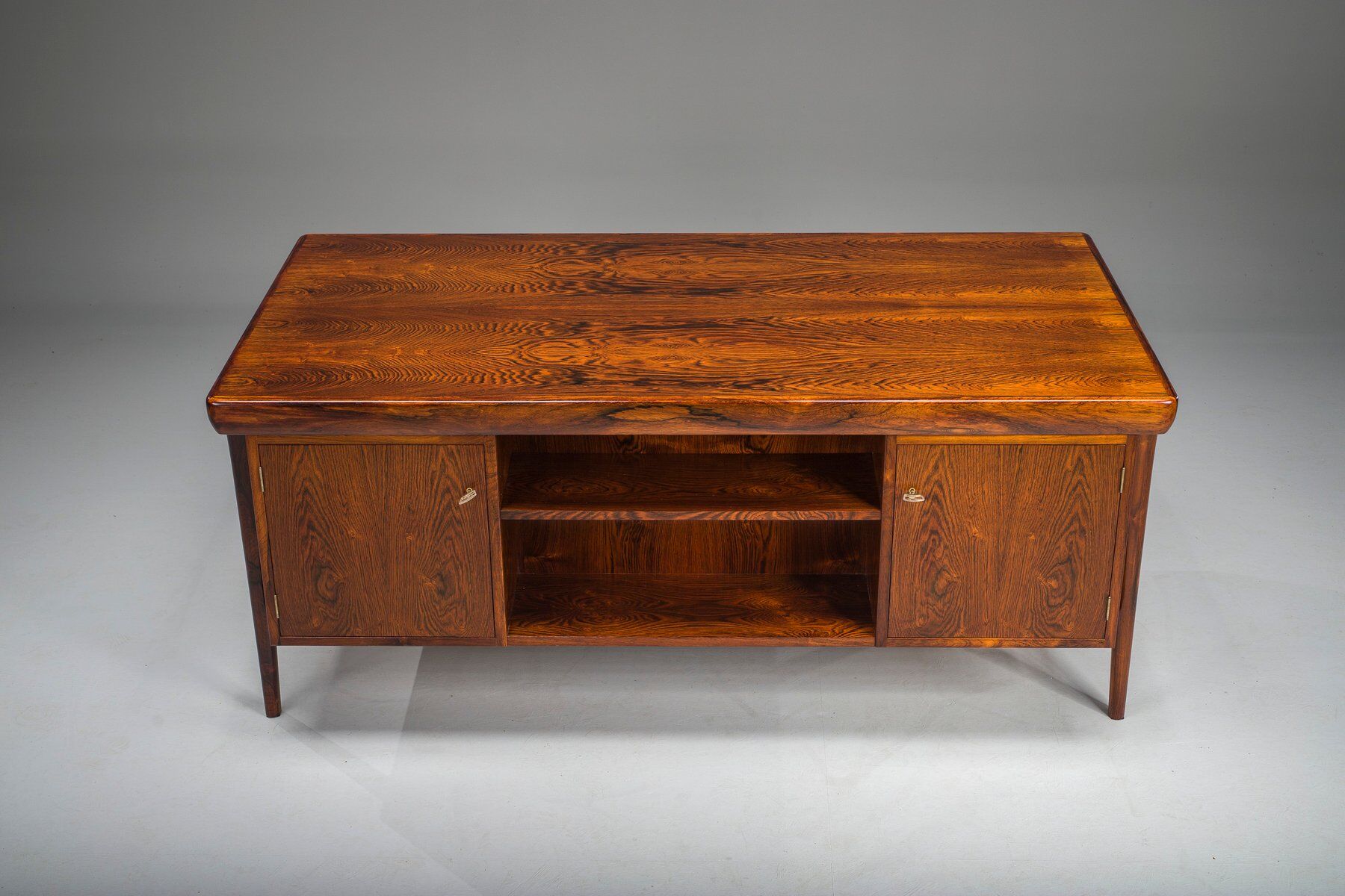 Danish modern executive desk by Ib Kofod Larsen for Faarup Møbelfabrik, 1960