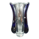 Imposing & massive crystal vase Jaroslav Svoboda Karlov Czech Republic art glass
