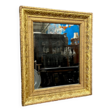 Antique mirror in a baguette frame