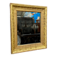 Antique mirror in a baguette frame
