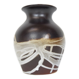 Vase décoratif en céramique du milieu du siècle, années 1960