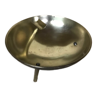 Brass tripod ashtray, design austria 1950