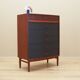 Commode en teck, design danois, années 1970, production : Danemark