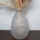 Polished glass vase Etaleune - Chestnut