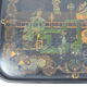 Napoleon III boiled cardboard tray old boiled cardboard tray