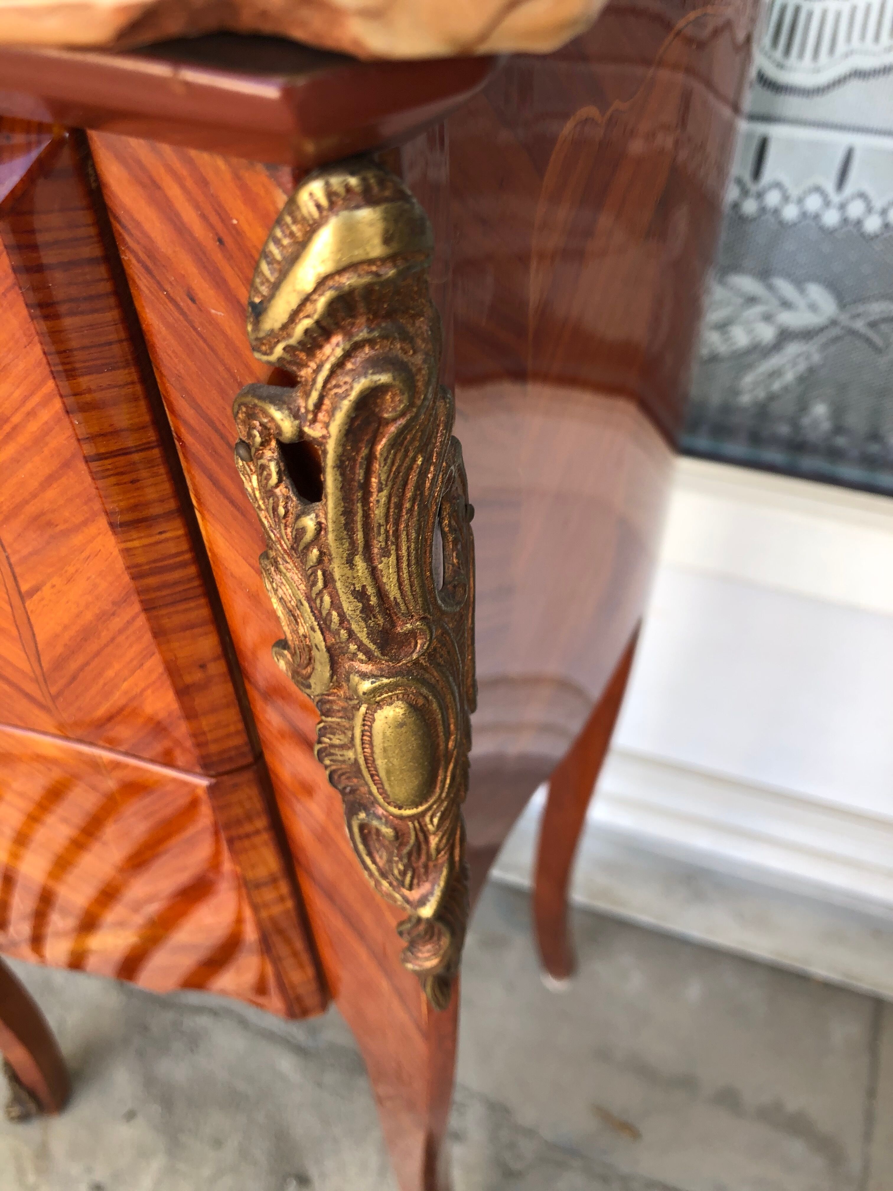 Pair of bedside Louis XV