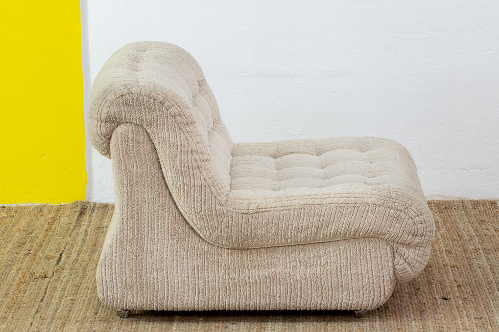 Paire de chauffeuses vintage 70 cm