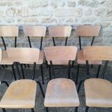 Vintage school chairs