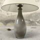 Lampe vintage en grès vernissé Jean Dubost