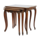 3 Louis XV-style gigognes table