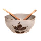 Arlon stoneware salad bowl