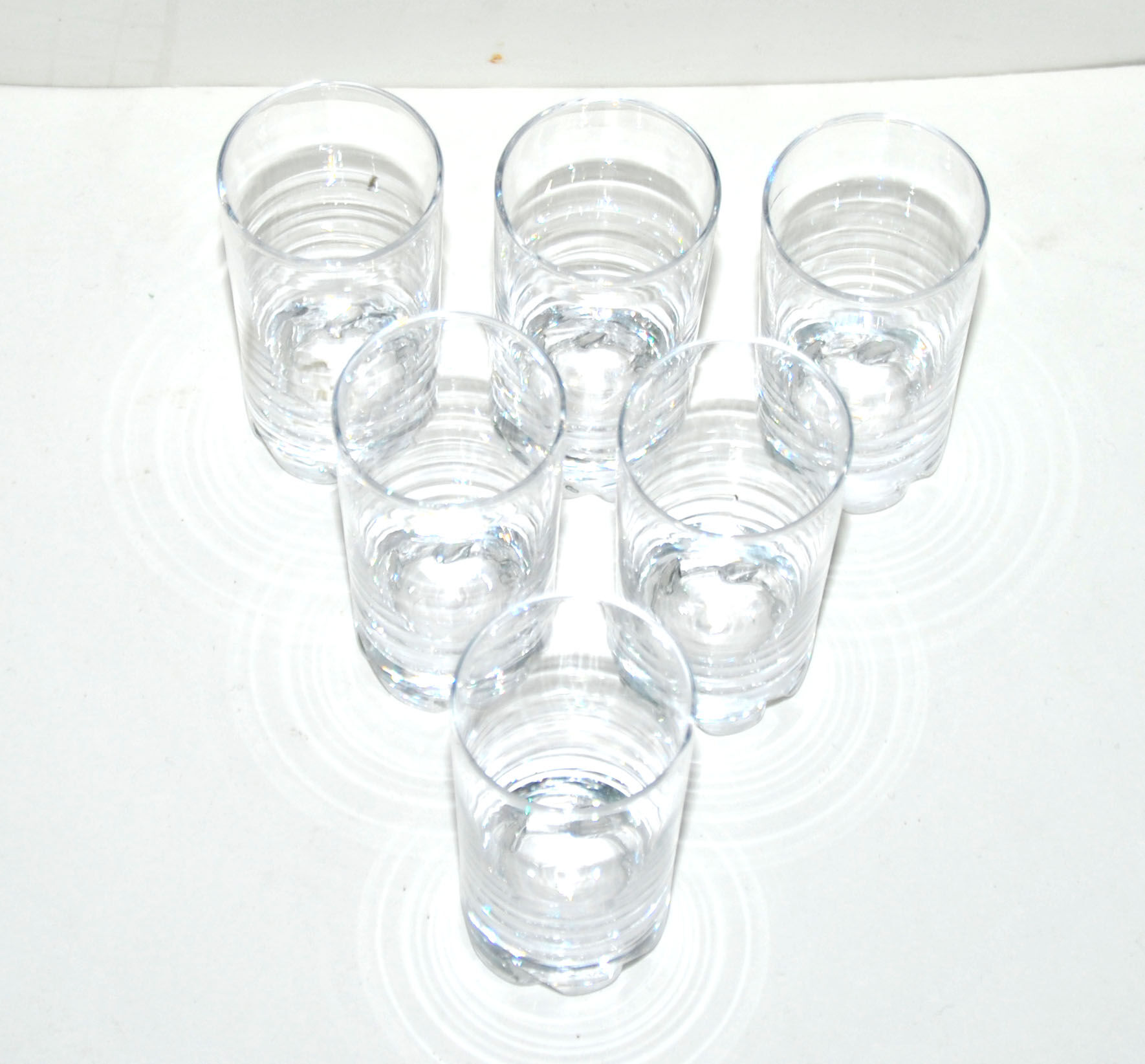 Daum series of 6 glasses with blanzey shooter alcohol